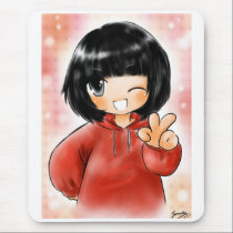 Cute chibi Mousepad mousepads