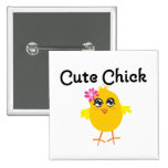 Cute Chick buttons