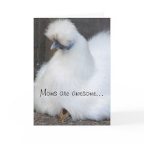 Cute chick/ chicken Mother's day card