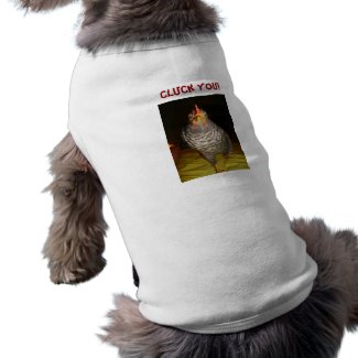 Cute chick doggie shirt petshirt