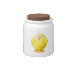 Cute Chick. Little Yellow Bird. Candy Dish