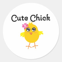 Cute Chick Sticker