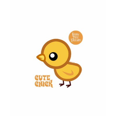Cute Chick Shirts by happytreefriends