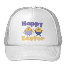 Cute Chicks Easter T-shirts and Gifts Mesh Hats