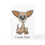 Cute Chihuahua Cartoon 1 cards