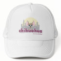 Cute Chihuahua in Manhattan Dog Hat by LisaMarieDesign Cute Chihuahua in Manhattan Dog Hat