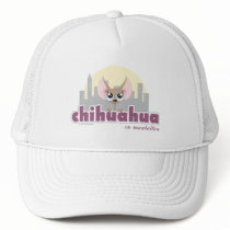 Cute Chihuahua in Manhattan Dog Hat by LisaMarieDesign Cute Chihuahua in Manhattan Dog Hat