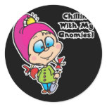 Cute Chillin With My Gnomes Design