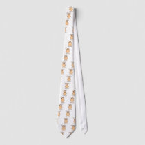 Cute chimp tie