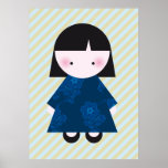 Cute chinese girl posters