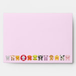 Cute Chinese Zodiac Cartoon Animals Envelope