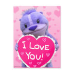Cute Chipmunk Postcard