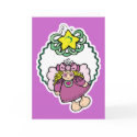 cute christmas angel wreath cards by doonidesigns cute christmas angel wreath cards