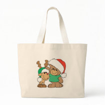 Cute Christmas Bear and Reindeer Bags