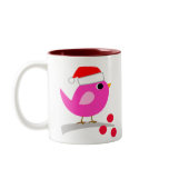 Cute Christmas Bird Coffee Mug