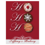 Cute Christmas Cookie Bakery Flyers