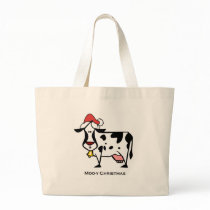 Cute Christmas Cow bags