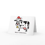 Cute Christmas Cow