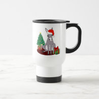 Cute Christmas Donkey Coffee Mug