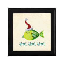 Cute Christmas Fish Gift Box