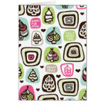 Cute christmas illustration card cards