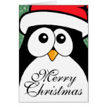Cute Christmas Penguin Card