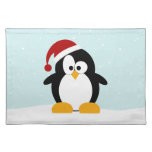 Cute Christmas Penguin Placemat