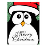 Cute Christmas Penguin Postcards