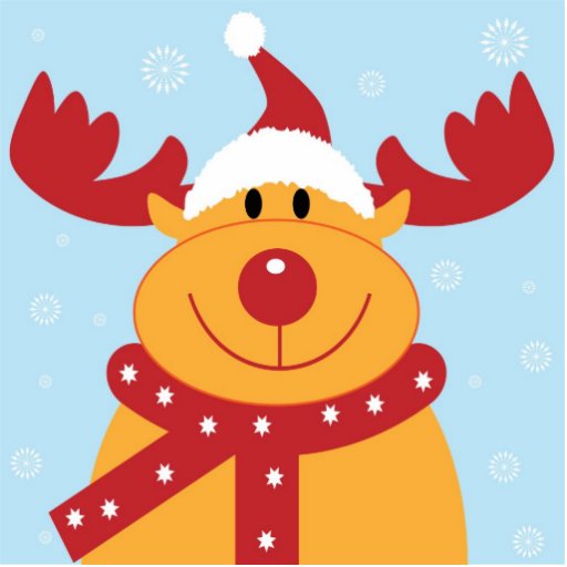 Christmas Reindeer Photo Sculptures, Cutouts and Christmas Reindeer Cut