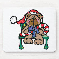 cute christmas santa bear mousepads by doonidesignsanimals cute christmas santa bear mousepads
