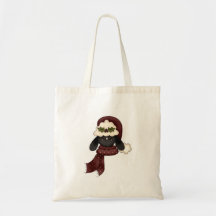 cute christmas sheep bag