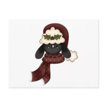 cute christmas sheep postcards by doonidesigns cute christmas sheep postcards