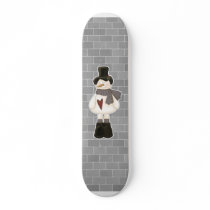 cute christmas snowman skateboard decks