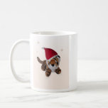 Cute Christmas Tiger, Santa's Little Helper Cup