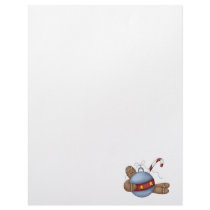 cute christmas time ginger letterhead