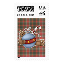 cute christmas time ginger postage by doonidesigns cute christmas time ginger postage