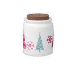 Cute Christmas Tree Candy Jar