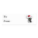 Cute Christmas Tuxedo Penguin business cards by doonidesigns Cute Christmas Tuxedo Penguin business cards
