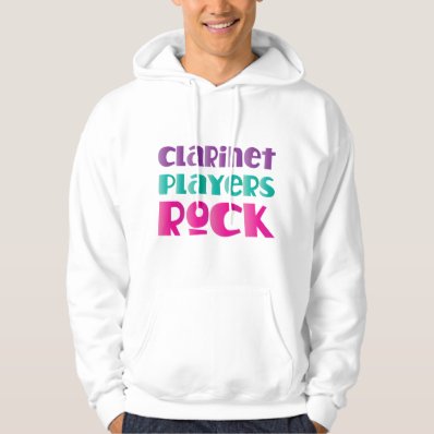 Cute Clarinet Players Rock Music Gift Sweatshirt