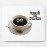 Cute Coffee Cup Mouse Pad