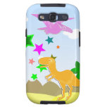 Cute Color Cartoon Dinosaurs Galaxy SIII Cover