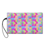 Cute Color Squares-Bag Wristlet Purses