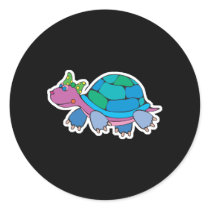 cute colorful baby turtle stickers by doonidesignsanimals cute colorful baby turtle stickers