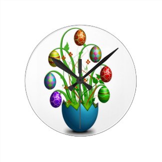Cute Colorful Easter Egg Tree
