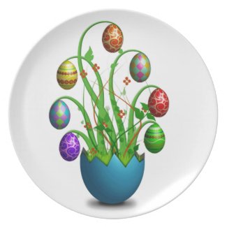 Cute Colorful Easter Egg Tree