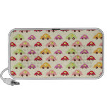 cute colorful little retro cars portable speaker