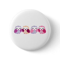 Cute Colorful Owls - Pink and Purple Pastels