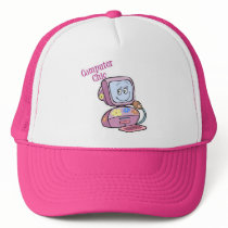 Cute Computer Chic Design hats by geekme Cute Computer Chic Design hats