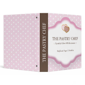 Cute Cookie Recipe Binder binder