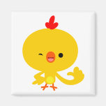 Cute Cool Cartoon Chicken Magnet magnets